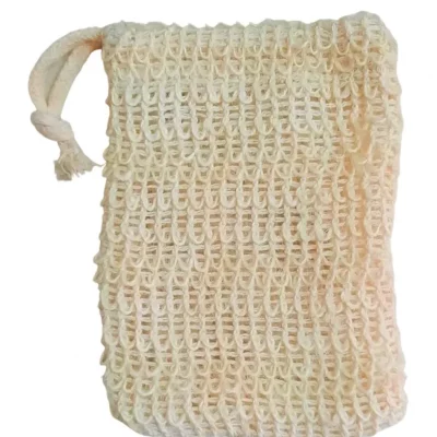Bolsa de sisal natural para jabón