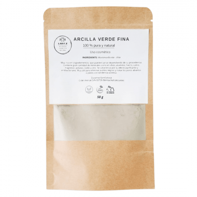 Arcilla verde fina – mascarilla facial para Kapha