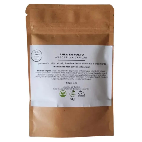 Mascarilla facial/capilar de amla tridosha