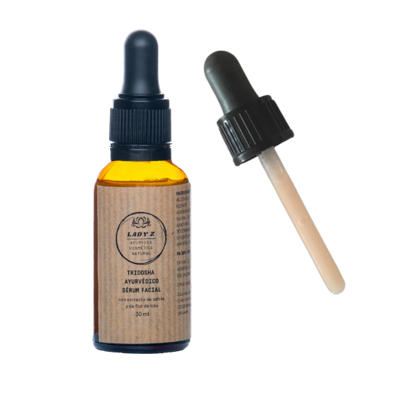 Sérum facial TRIDOSHA con Niacinamida iluminador antiedad y antimanchas 30 ml
