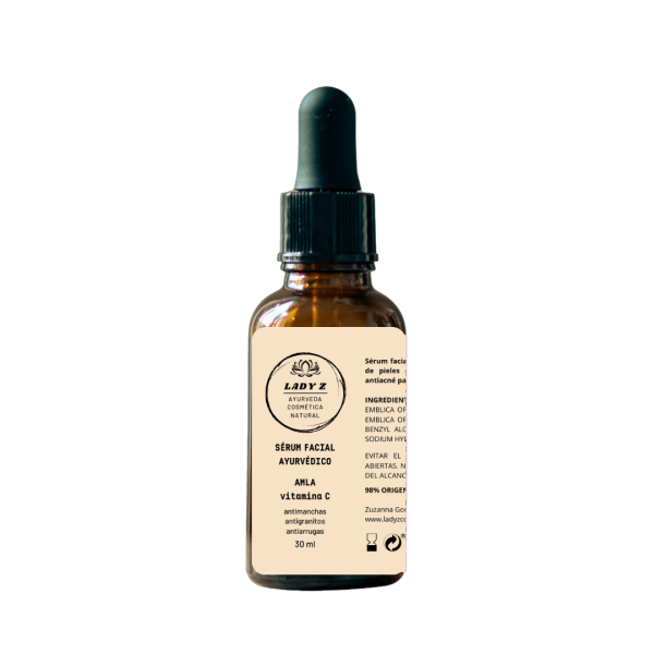 Sérum facial amla vit. C, antimanchas, antigranitos Pitta 30 ml