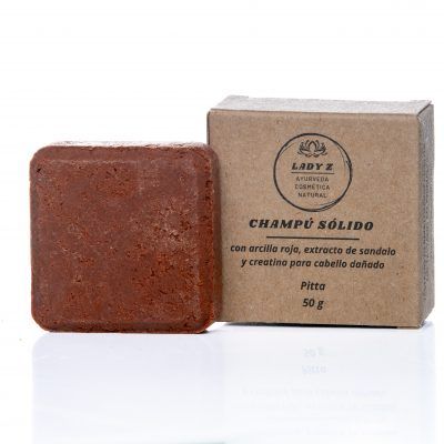 Champú sólido ayurvédico Pitta pelo dañado 50 g