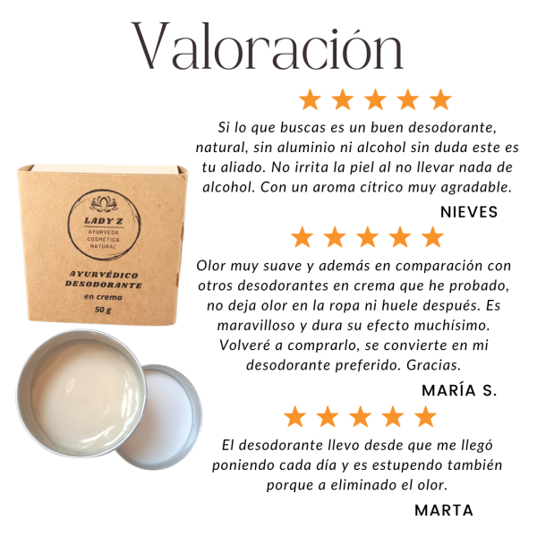 Desodorante en crema varios olores 50 g - Imagen 3