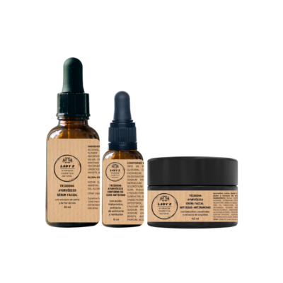 Paquete belleza TRIDOSHA: sérum + crema + contorno