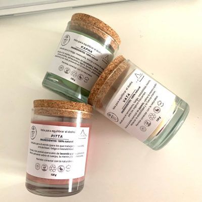 velas sin toxinas, velas de soja, vela natural