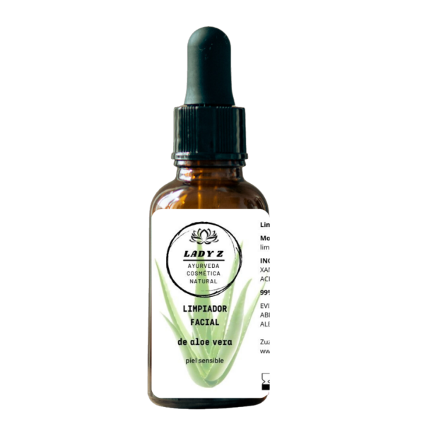 Gel limpiador facial PITTA con aloe vera 60 ml o 100 ml