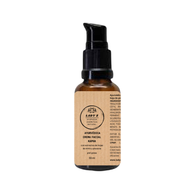 Crema (sérum cremoso hidratante) facial muy ligera con ácido hialurónico KAPHA piel grasa 30 ml