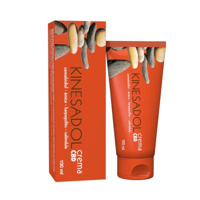 Crema corporal KINESADOL para masaje con CBD 100 ml