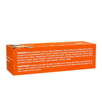 Crema corporal KINESADOL para masaje con CBD 100 ml