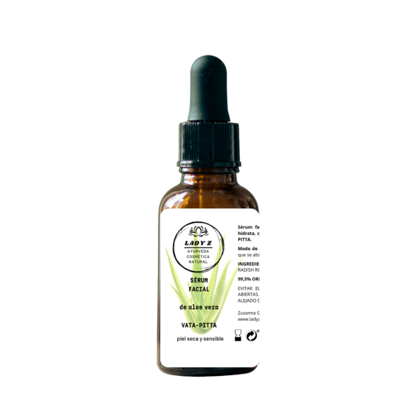Sérum facial VATA-PITTA con aloe vera 30 ml