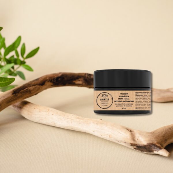 Crema facial TRIDOSHA-NEEM ligera antiacné y rosácea con protección solar 40 SPF 40 ml - Imagen 3