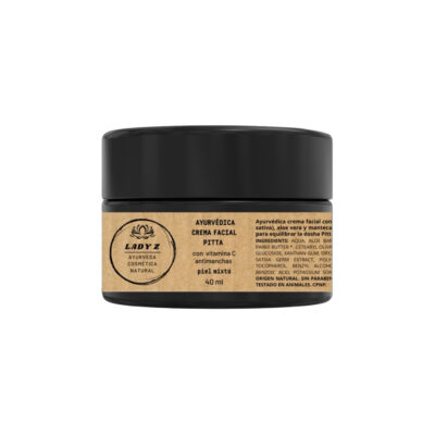 Crema facial VATA-PITTA más densa con vitamina C antimanchas piel mixta 40 ml