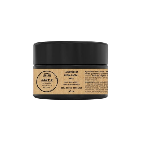 Crema facial VATA muy densa piel seca ¨Ayuda a la piel¨ 40 ml