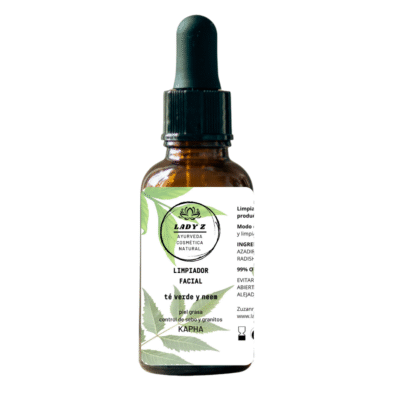 Gel limpiador facial KAPHA con neem y te verde 60 ml o 100 ml