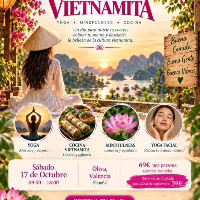Reserva tu plaza para evento de Día Vietnamita – 17 de Octubre