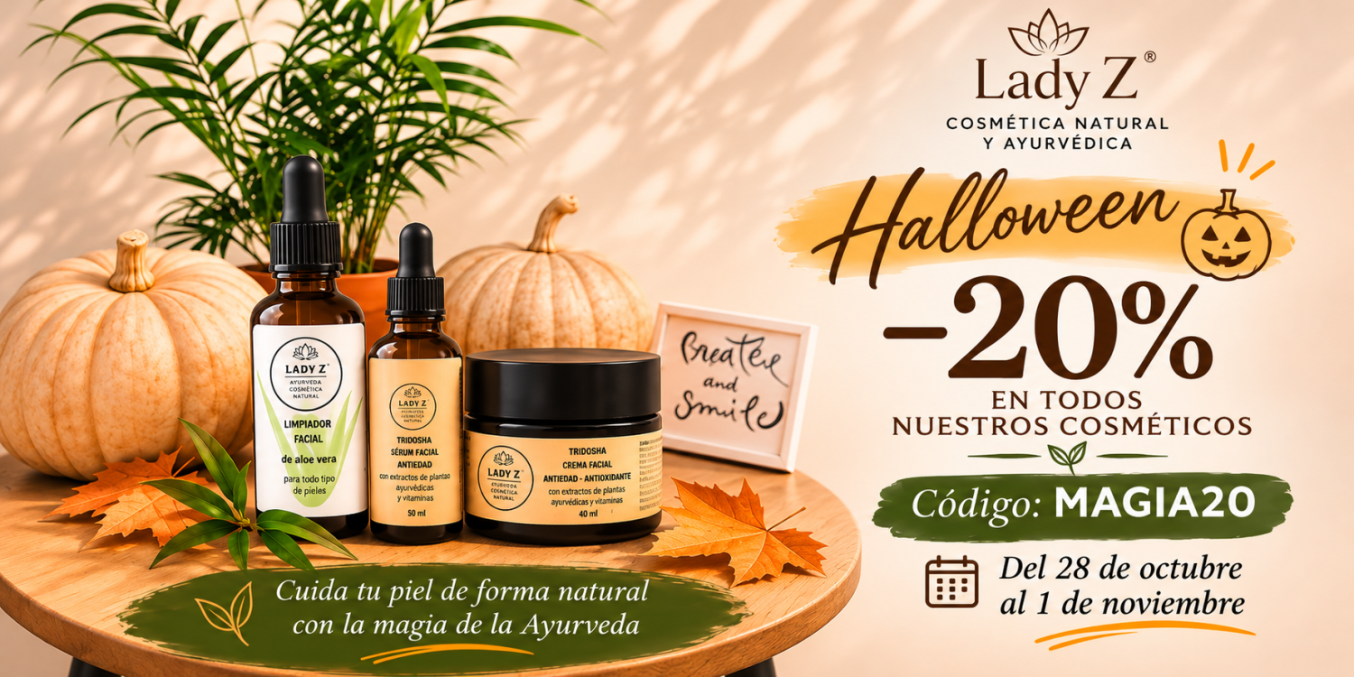 Promoción Halloween Lady Z_ -20% en cosmética natural